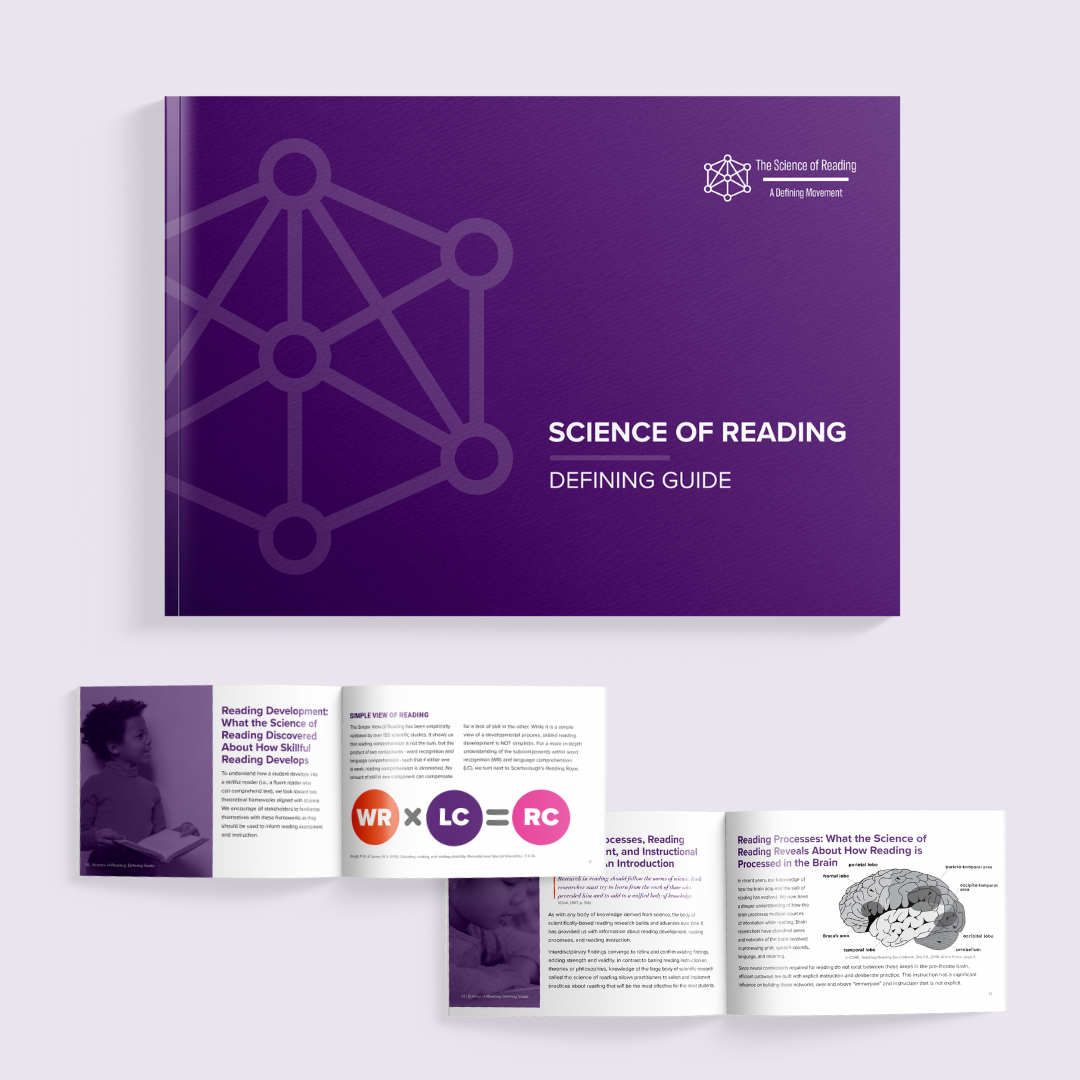 Cover of the book The Science of Reading: A Defining Guide
