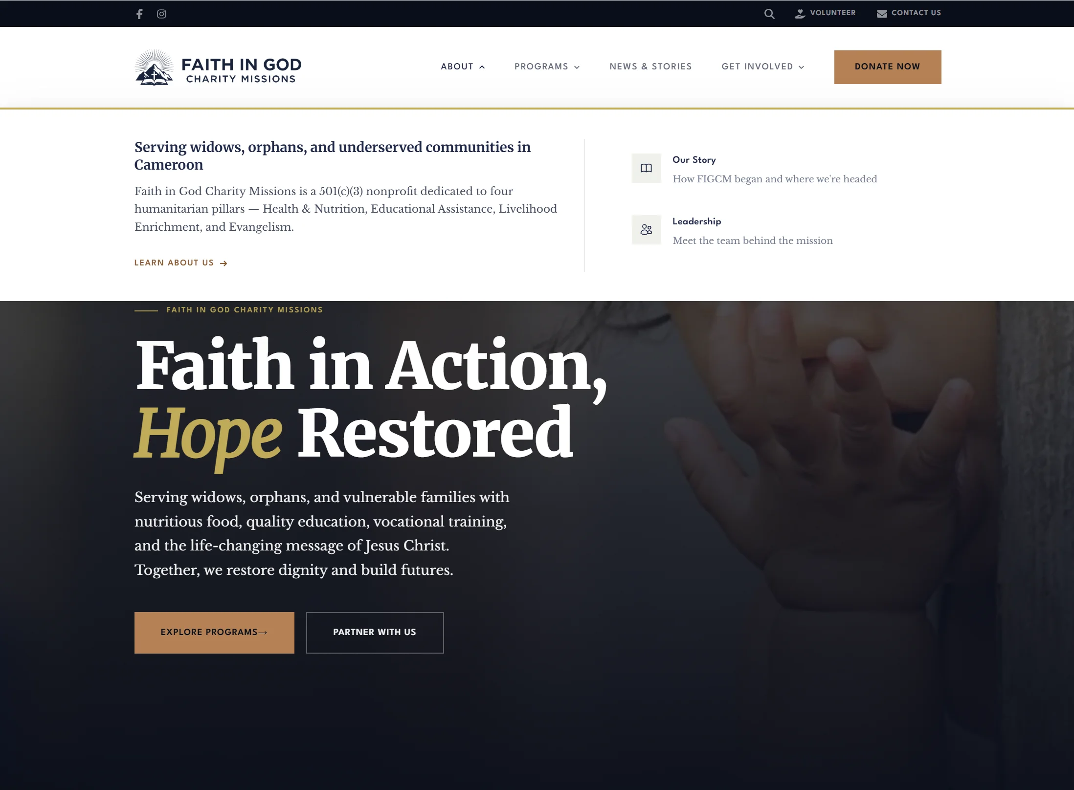 FIGCM: Faith in God Charity Missions
