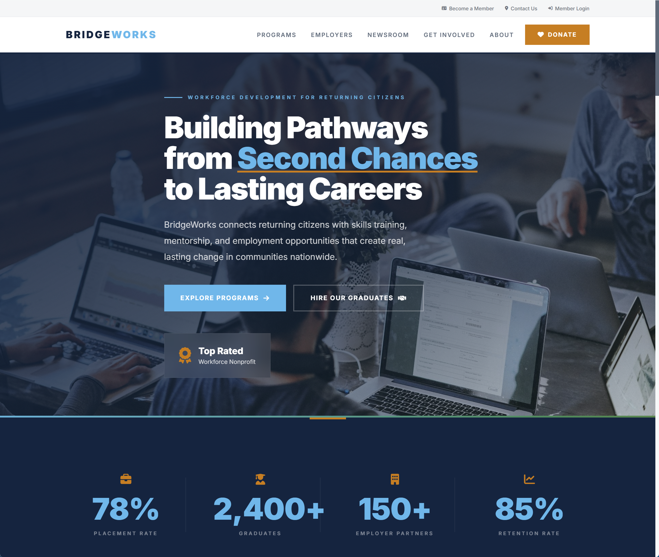 BridgeWorks: Workforce Development for Returning Citizens
