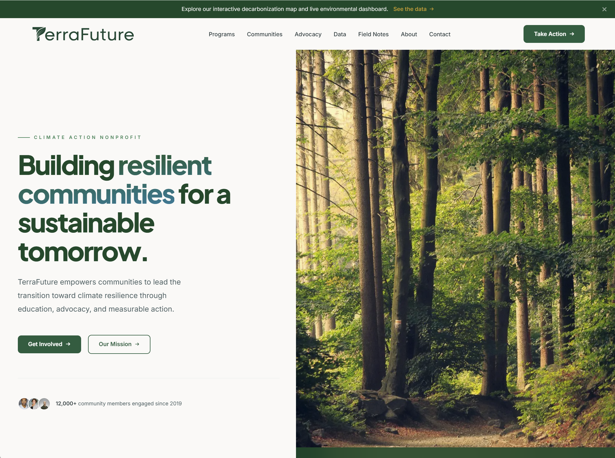 TerraFuture: Community-Driven Environmental Nonprofit
